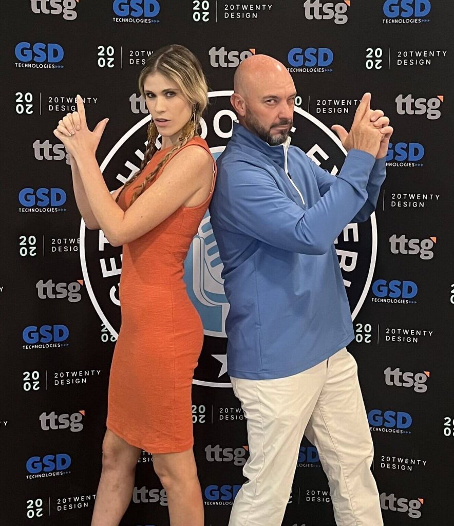 John Morris of GSDX Podcast with Lauren Klaus of TTSG